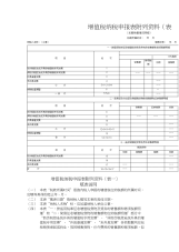 增值税纳税申报表一(表样、说明)       .docx