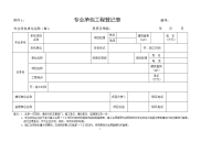 附件1：专业承包工程登记表 编号：.doc