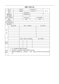 招聘人员登记表格式.doc