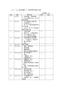 四年级数学上册教学进度计划表.doc