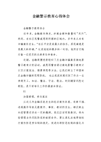 金融警示教育心得体会.docx