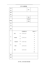 最新金豪居全屋定制——工作计划表教学提纲.doc