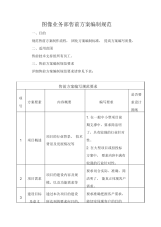 方案编制规范要求 .doc