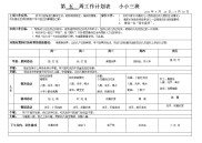 第五周工作计划表 小小三班.doc