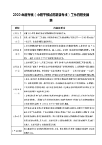 2020年度考核（中层干部试用期满考核）工作日程安排表.doc