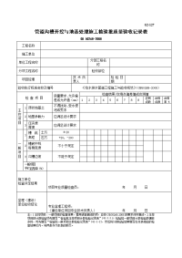 G2-127 管道沟槽开挖与地基处理施工检验批质量验收记录.doc