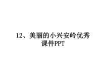 最新12、美丽的小兴安岭优秀课件PPT课件ppt.ppt