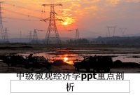 最新中级微观经济学ppt重点剖析课件PPT.ppt