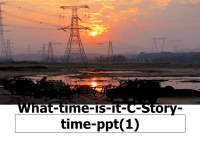 最新新pep四年级英语下Unit2-What-time-is-it-C-Story-time-ppt(1)课件PPT.ppt