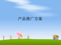 最新产品推广方案教学讲义PPT.ppt