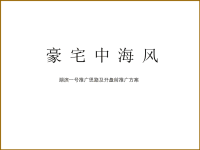 某地产推广思路及开盘前推广方案.pptx
