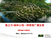 中豪威尔氧立方推广方案(网易国际旅游地产).pptx