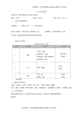 色织物前处理工艺设计与实施学习项目报告.docx