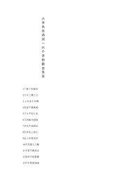 六字名言诗词_六个字的励志名言.docx