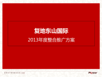 复地东山国际年度整合推广方案.pptx