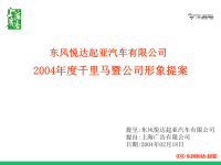 风悦达起亚千里马年度品牌推广方案.pptx