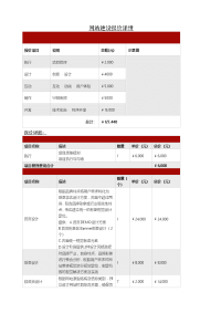 网站建设报价单精美