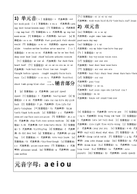 小学英语音标学习