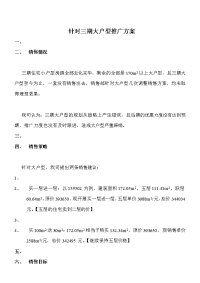 大户型推广方案