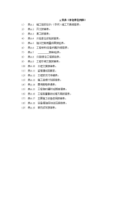 报验皮QSY1565-2013炼油化工建设工程监理规范表格部分