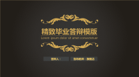 高端毕业论文精选答辩PPT (68)