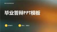 高端毕业论文精选答辩PPT (213)