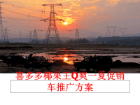 最新喜多多椰果王Q爽一夏促销车推广方案ppt课件