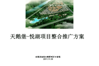2011年11月30日北京天鹅堡悦湖项目整合推广方案
