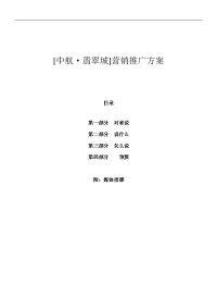 中航翡翠城乌鲁木齐项目营销推广方案
