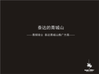 泰达青城山推广方案