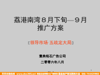 荔湾荔港南湾推广方案