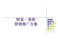 财富一条街营销推广方案