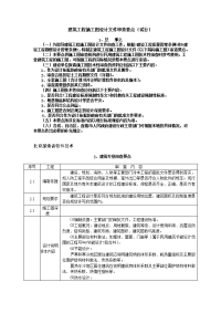 建筑工程施工图设计文件审查要点