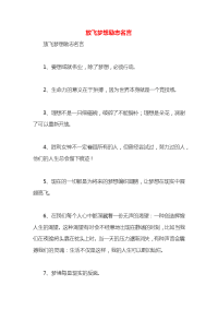 放飞梦想励志名言x