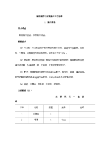 橱柜制作与安装施工工艺标准