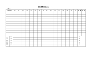 《企业公司管理制度》管理常用表格生产进度计划表(二)