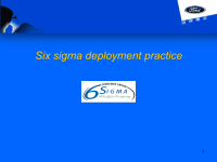 SIXSIGMADEPLOYMENTPRACTICE（英文PPT43页