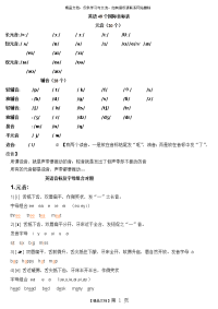 国际英语音标发音表