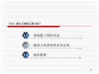单元1基础工程施工基础知识