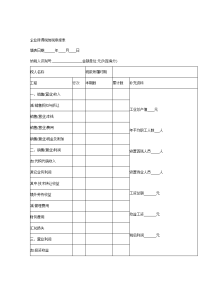 企业所得税纳税申报表汇集