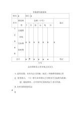 外勤费用报销单